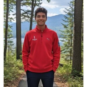 Puma Men's 34th America's Cup San Francisco 2013 Red Sweatshirt Size S Athletic